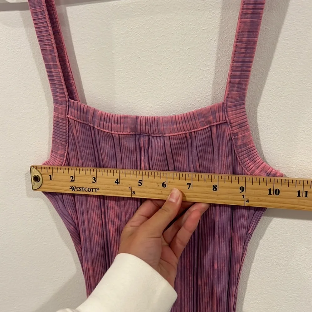 Zara Ribbed Playsuit/One Piece - Size small - Picture 5 of 6